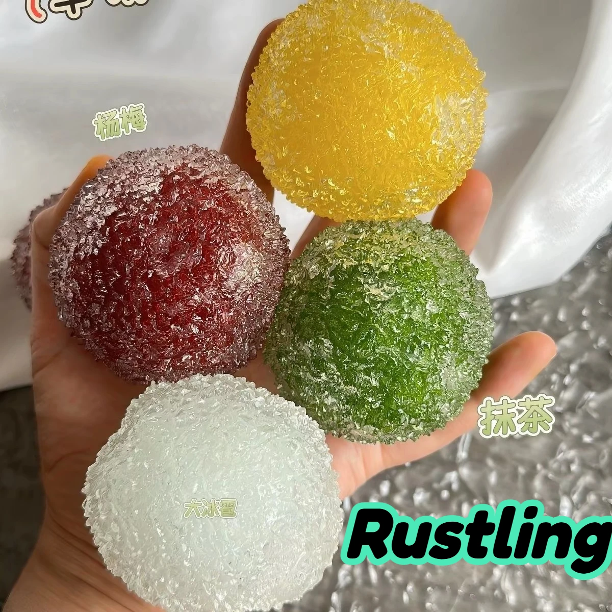 Novelty Gifts - Bola Pereda Stres Slushy Bayberry, Mainan