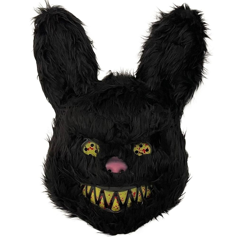 Led Purge Mask Halloween - Bloody Plush topeng kelinci Halloween topeng