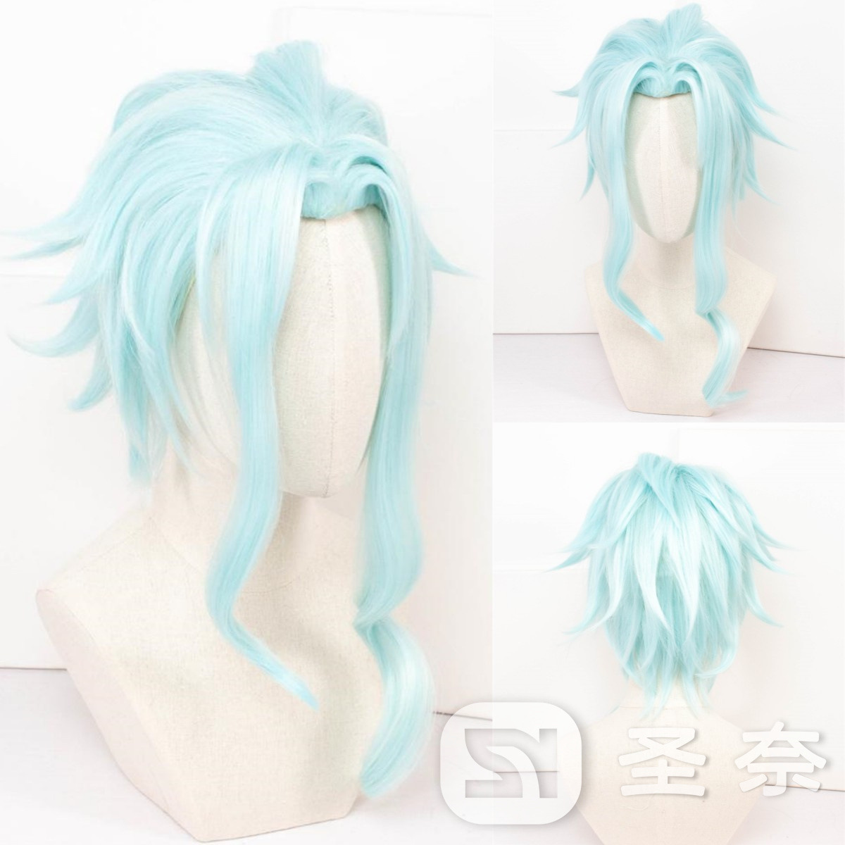 Wig Cosplay Genshin Impact Dot - Anime Cosplay Wig Heat Resistant ulasan dan harga