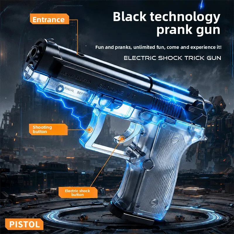 Mainan Pistol Gantungan Kunci  - Shock Pen Prank Toy ulasan dan harga