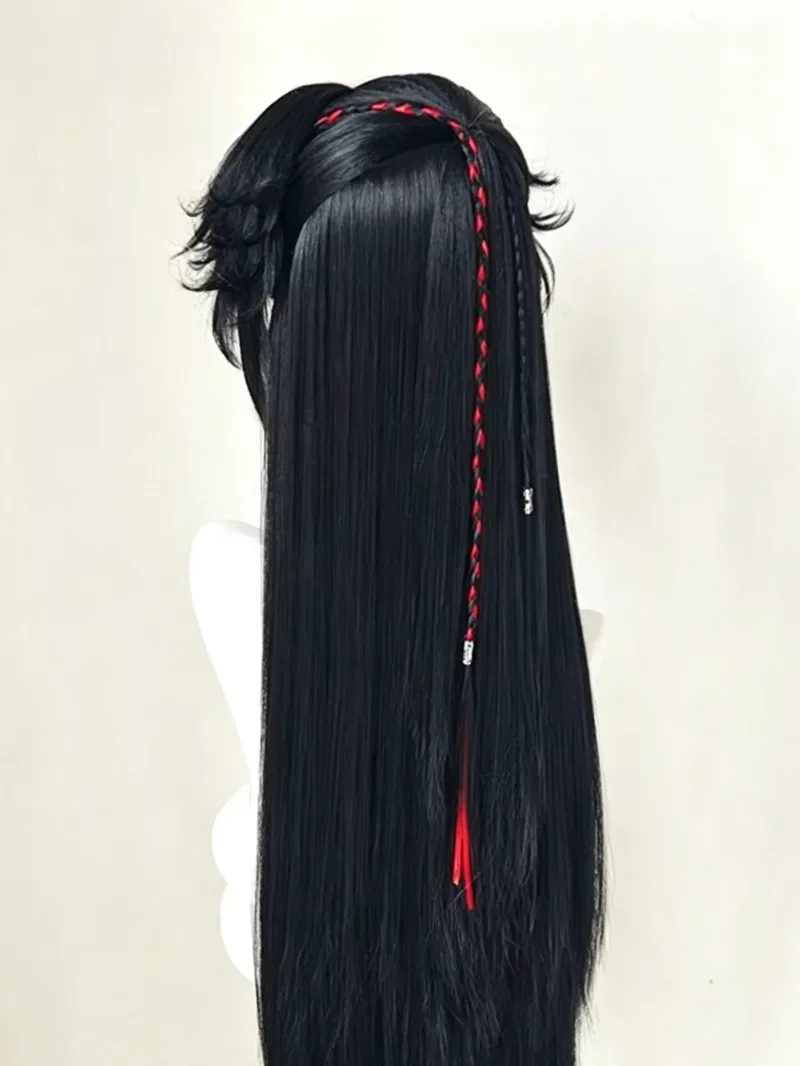 Wig bergaya Hua Cheng, wig khu - Anime Cosplay Wig Heat Resistant ulasan dan harga