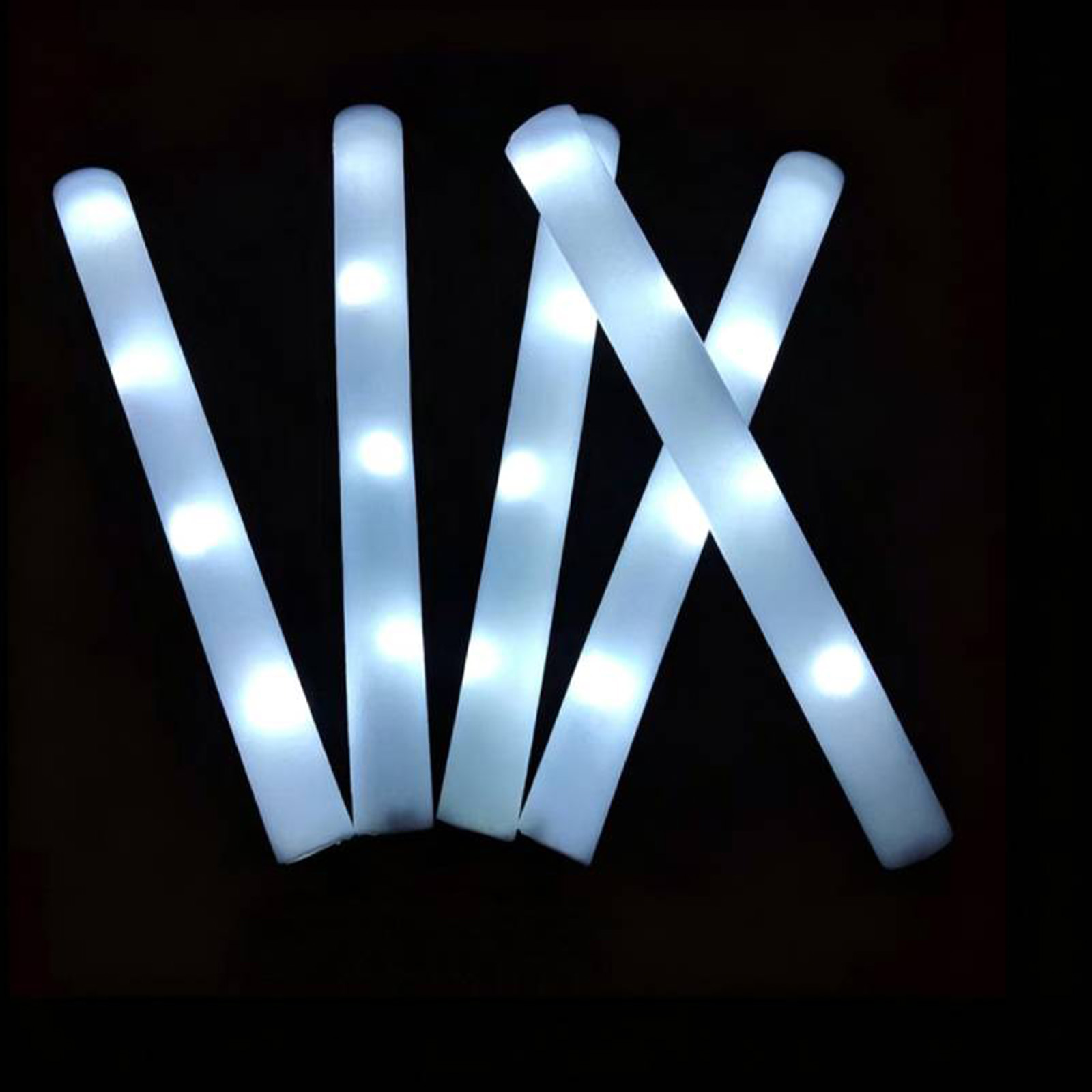 Tongkat LED Berwarna Putih yan - Flashing Led Foam Sticks Party ulasan dan harga