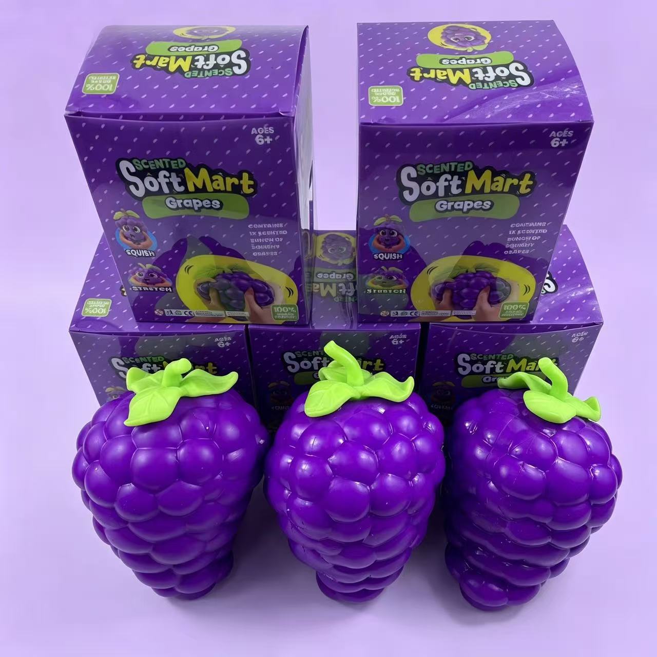 Mainan Squishy Buah Anggur Jum - Novelty Gifts ulasan dan harga