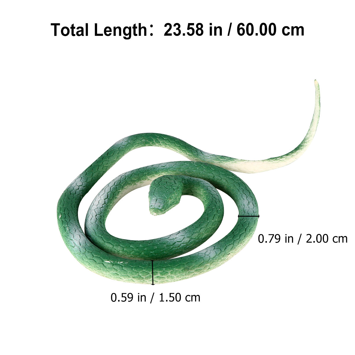 3 Buah Ular Karet Imitasi Real - Prank Toys ulasan dan harga